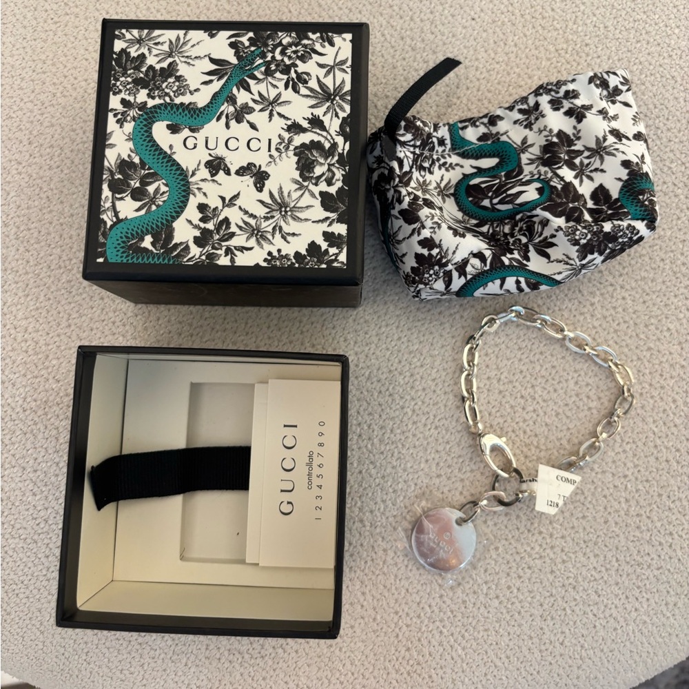 Gucci bracelets 8”